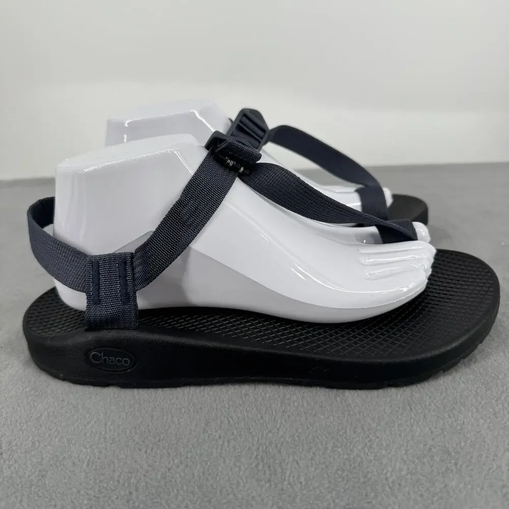 Chaco Bodhi Sandals Mens 8‎ Blue Gray Toe Loop Adjustable Hiking JCH108309